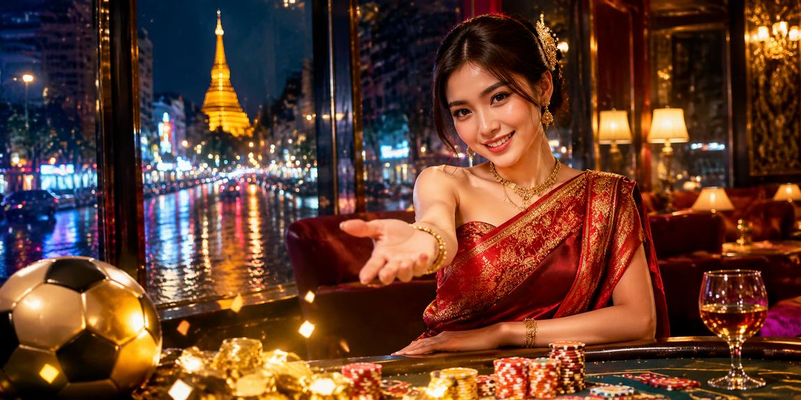 ရန်ကုန်မြို့ဒေါင်းထောင်ဘောလုံး ပြိုင်ပွဲလောင်းကစားမြင်ကွင်း